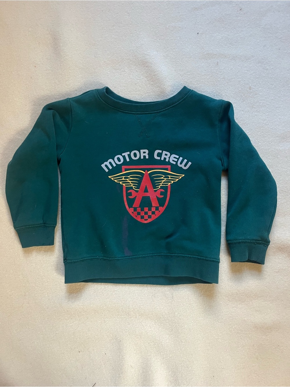 Joe Boxer Teal Motor Crew Graphic Sweatshirt